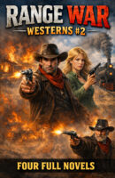 RANGE WAR WESTERNS #2: Four Full Novels